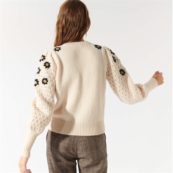 Dea Kudibal Felinedea RWS Cardigan, Chalk 